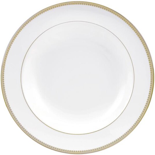 Wedgwood Vera Wang Lace Gold suppetallerken 23 cm Wedgwood Vera Wang Lace Gold suppetallerken 23 cm