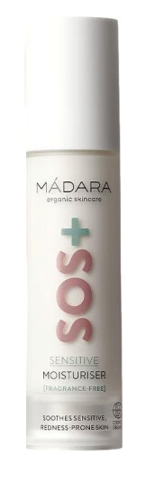Mádara SOS+ Sensitive Dag- og Nattkrem 50 ml Økologisk for Sensitiv Hud Mádara SOS+ Sensitive Dag- og Nattkrem 50 ml Økologisk for Sensitiv Hud