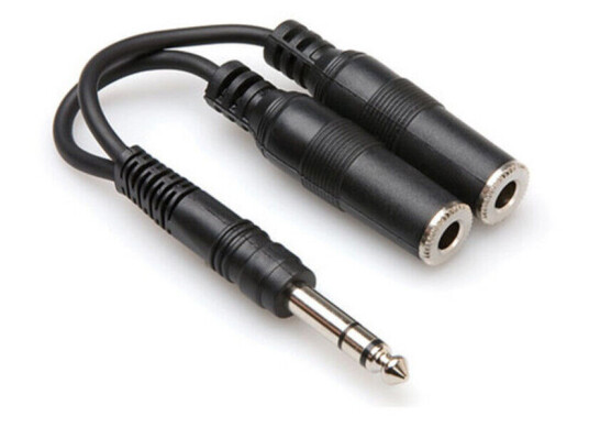 Hosa YPP-118 Y Kabel 1/4 "TRS til Dual 1/4-TRSF Hosa YPP-118 Y Kabel 1/4 "TRS til Dual 1/4-TRSF
