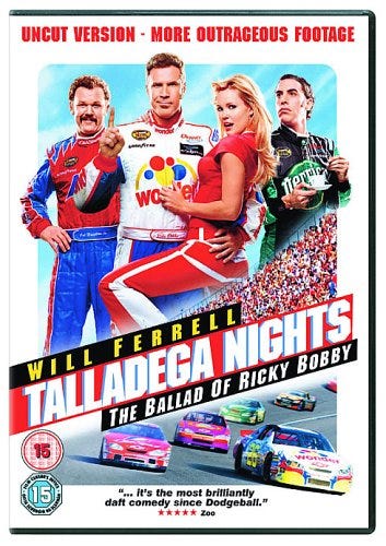 Talladega Nights The Ballad Of Ricky Bobby DVD Talladega Nights The Ballad Of Ricky Bobby DVD