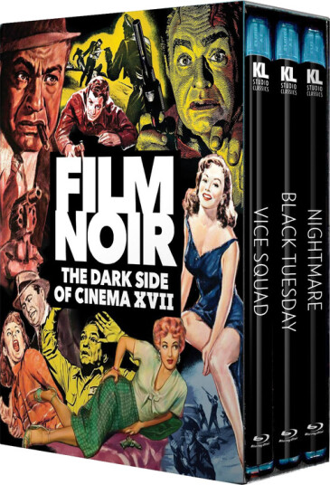 Film Noir: The Dark Side Of Cinema XVII: Vice Squad / Black Tuesday / Nightmare Bluray