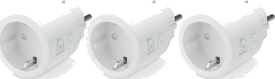Deltaco Smart Wifi-stikkontakt med Timer (10A/2400w) 3-pk Deltaco Smart Wifi-stikkontakt med Timer (10A/2400w) 3-pk