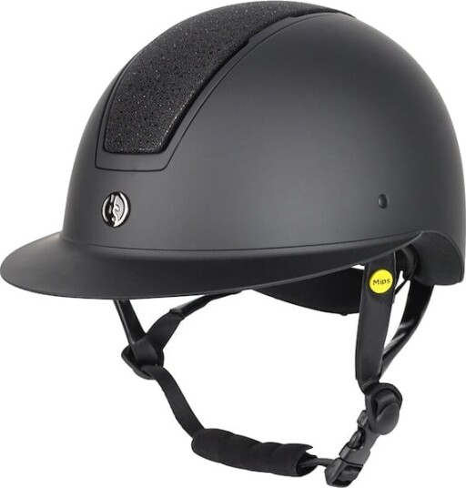 Hansbo Sport Ridehjelm MIPS Matt - Onyx (S)