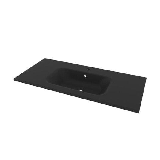 Svedbergs Sel Møbel B60-120cm Svart Matt 100cm Senter