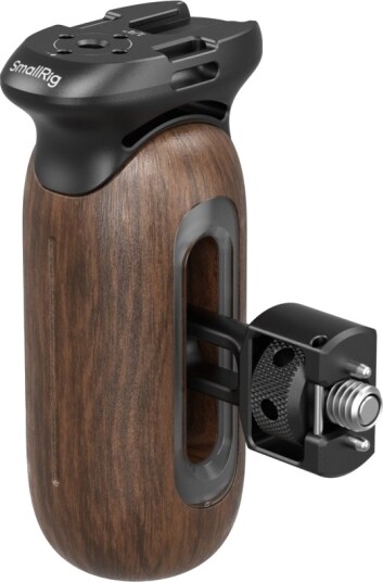 SmallRig 5238 Wooden Side Handle Grip Black/Brown