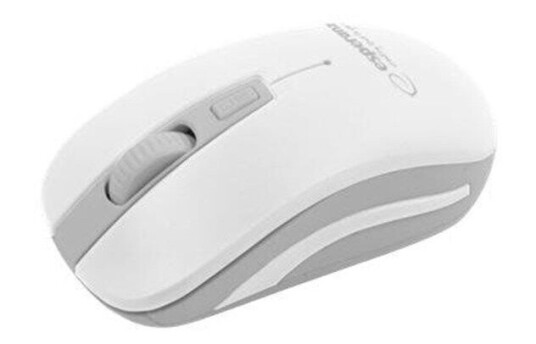 Esperanza URANUS - mouse - 2.4 GHz - grey white - Mus - Optisk - 4 - Grå