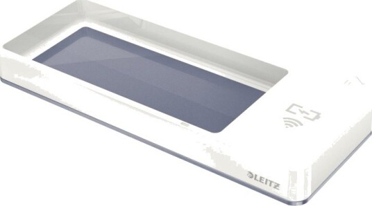Leitz Wow Desk Organizer - Trådløs Ladematte - 1 A - På Kabel: Micro-Usb - Hvit