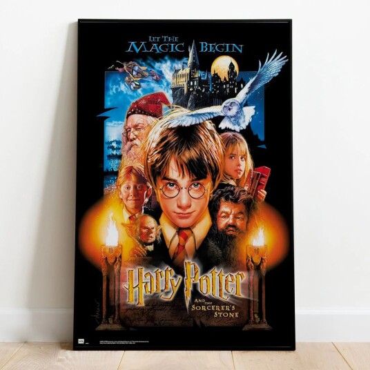 Harry Potter Og De Vises Sten Plakat - 91,5 x 61 cm Harry Potter Og De Vises Sten Plakat - 91,5 x 61 cm