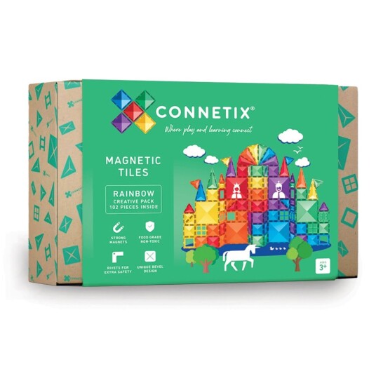Connetix Rainbow Creative 102 stk Connetix Rainbow Creative 102 stk