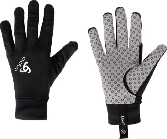 Odlo Aeolus Light Gloves Black XS, Black Odlo Aeolus Light Gloves Black XS, Black
