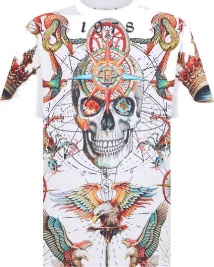 Philipp Plein Herre Topper Flerfarget L,