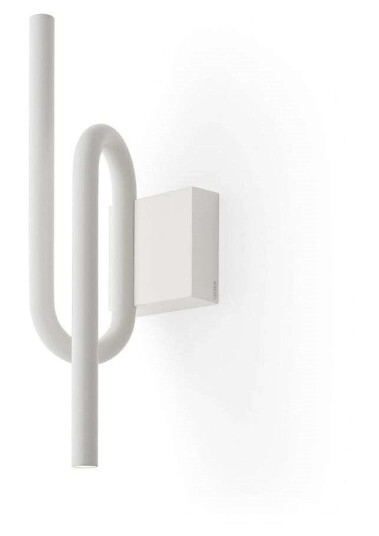 Foscarini - Tobia Vegglampe Dimbar Hvit
