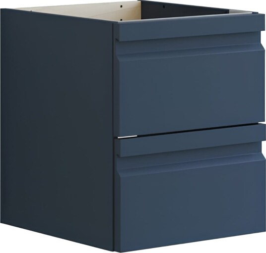 Dansani Inzo Integrert Servantskap 2 Skuff H48 Deep Blue / 40cm
