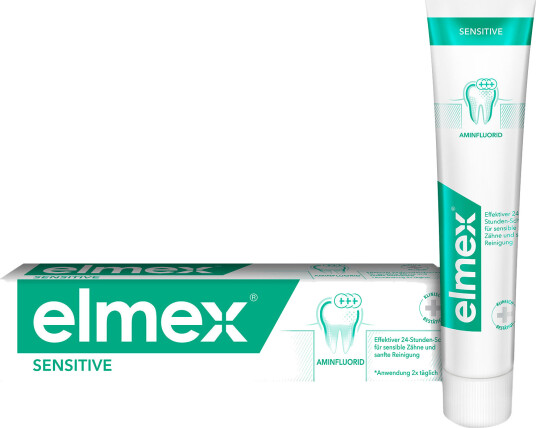 Elmex Sensitive Tannkrem Beskyttelse mot ising 75 ml