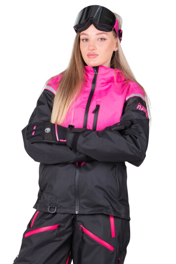 Raven Snøscooterjakke Raven Boondocker Dame Svart-Rosa s