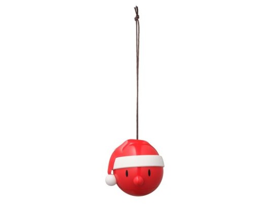 Hoptimist Santa Julekule Rød 2 stk
