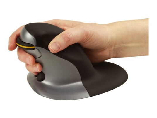 Fellowes Penguin Small - Vertikal Mus - Høyre- Og Venstrehåndet - Laser - Trådløs