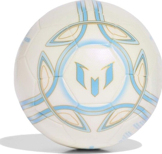 adidas Fotball Messi League El Ultimo Tango Off white/Blå/Isblå Str. 5