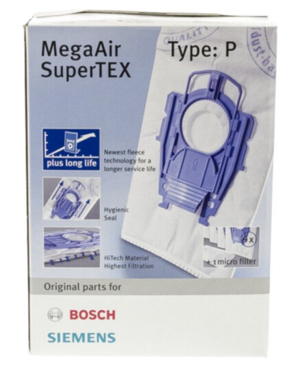 Bsh Støvsugerposer BBZ41FP/VZ41AFP syntetfiber 4st. Mikrofilter BSHTYPP Bsh Støvsugerposer BBZ41FP/VZ41AFP syntetfiber 4st. Mikrofilter BSHTYPP