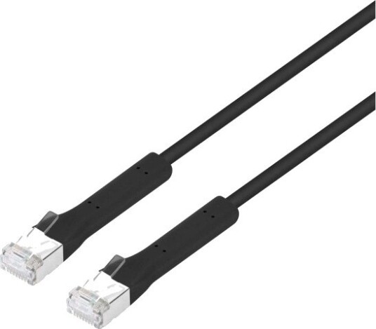 Intellinet Cat6a F/FTP RJ45 patchkabel svart 2 m