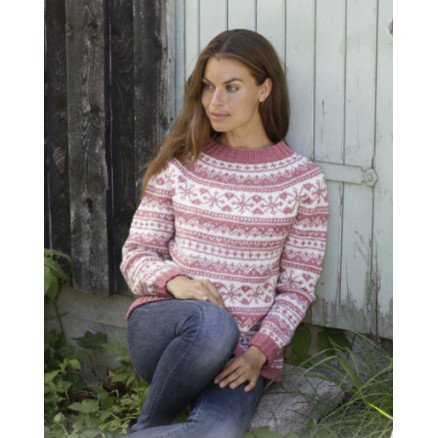 Â Selvik by DROPS Design Genser Strikkeoppskrift str S XXXL