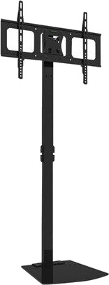 TECHLY Gulvstativ for TV 32"-70" med VESA-feste - Maks belastning 45 kg, Svart