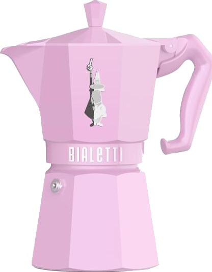 Bialetti Exclusive moka express 6 kopper 25 cl rosa Bialetti Exclusive moka express 6 kopper 25 cl rosa