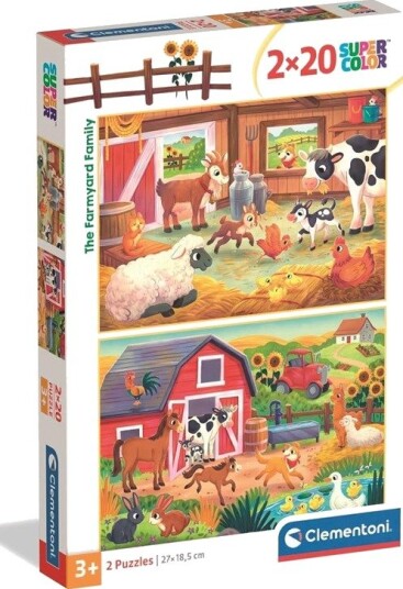 Clementoni Puzzle Noli 2x20 pieces 2D Puslespill