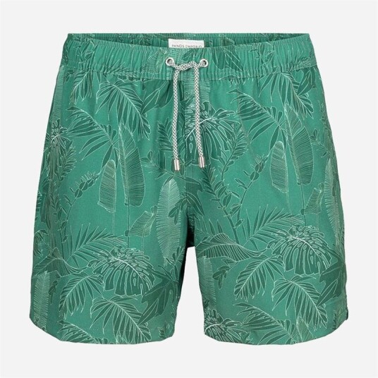 Panos Emporio Classic Leaf Earth Green/white