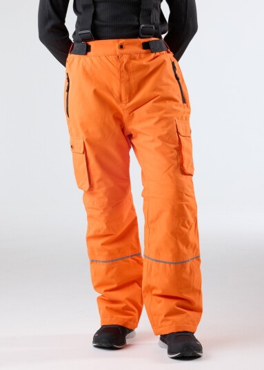 Swedemount Branäs Pants Jr 2.0 Orange 120 Outdoorbukser