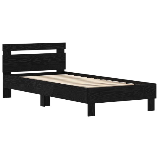  Sengestamme Svart Eik 98.5 x 200 cm Konstruert tre