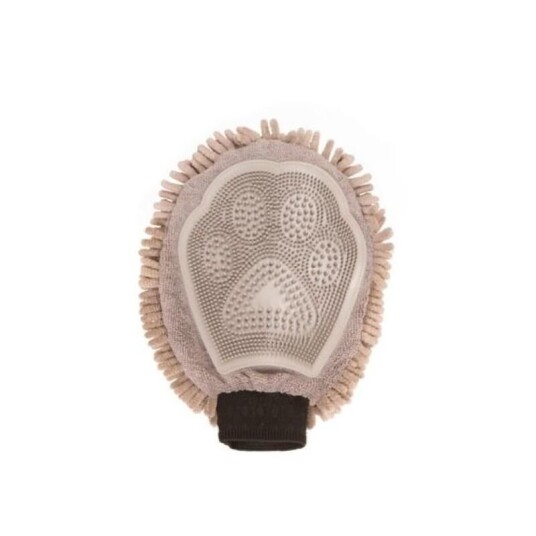 Dog Gone Smart Dirty Dog Grooming Mitt Grå