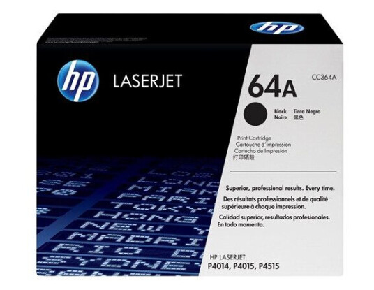 HP 64A / CC364A Black Toner - Laser toner Svart HP 64A / CC364A Black Toner - Laser toner Svart