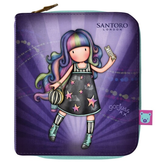 Gorjuss Lommebok Gorjuss Up And Away Lilla (10 X 12 X 3 Cm)