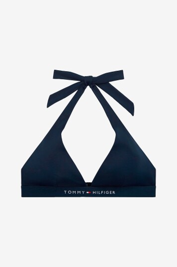 Tommy Hilfiger Bikini BH Halter RP Blå Tommy Hilfiger Bikini BH Halter RP Blå