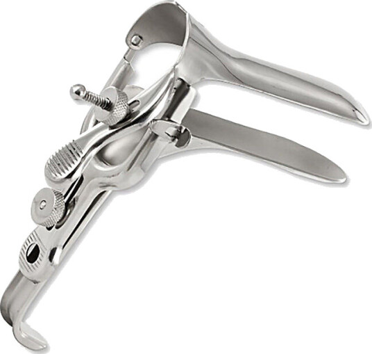 Triune: Vaginal Speculum, Stainless Steel, Large Triune: Vaginal Speculum, Stainless Steel, Large