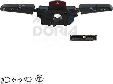 Bryter komplett rattstamme MEAT & DORIA 23036