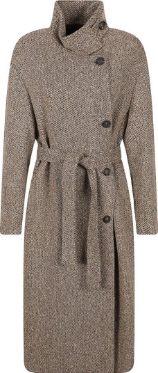 Brunello Cucinelli Dame Frakker Brun M,