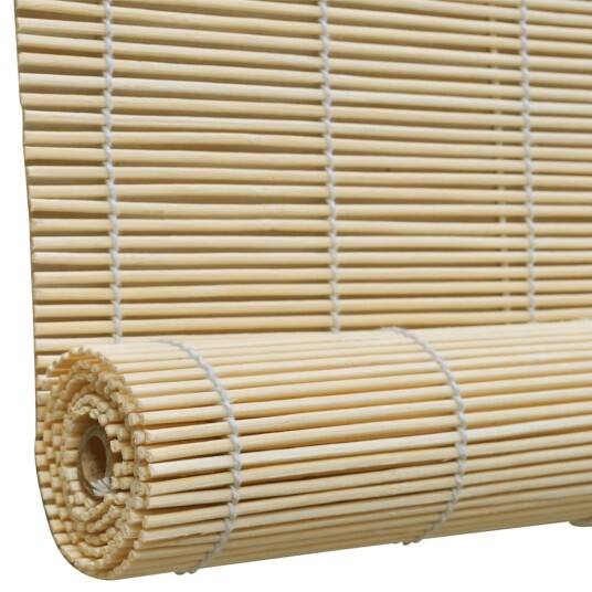 vidaXL Rullegardin bambus 150x160 cm naturell vidaXL Rullegardin bambus 150x160 cm naturell