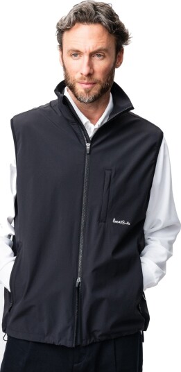 Local Rule Tech Vest Svart Golfvest herre Jet Black Medium