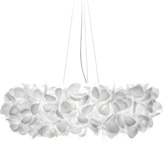 SLAMP Clizia Mama Non Mama Taklampe Stor Hvit/ Transparent Wire