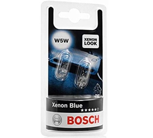 Bosch Xenon Blue lyspære
sett W5W/T10 1987301033
