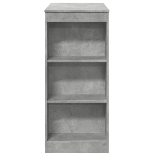 Barbord med stativer betonggrå 95x47x103,5 cm konstruert tre 8721158386731 Barbord med stativer betonggrå 95x47x103,5 cm konstruert tre 8721158386731
