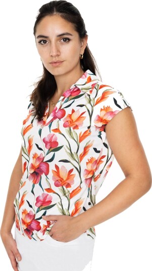 Func Factory Alice Golf pologenser dame Big Flower (893)