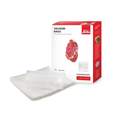 Plastposer 50-pakning 30 x 40 cm til vakuummaskin Plastposer 50-pakning 30 x 40 cm til vakuummaskin