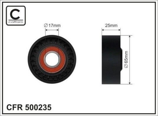 CAFFARO 500235 Strammehjul, kilerem
