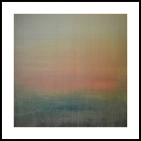 In the Beginning Oil On Canvas 64%22 X 64%22 Plakat Plakat / 100x100cm