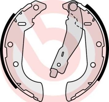 Bremsesko sett BREMBO S 61 521