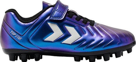 Hummel Fotballsko   Topp Star m.G. VC 2.0 Jr   Hvit/Flerfarget   Hummel   30   Fotballsko Blå Lilla