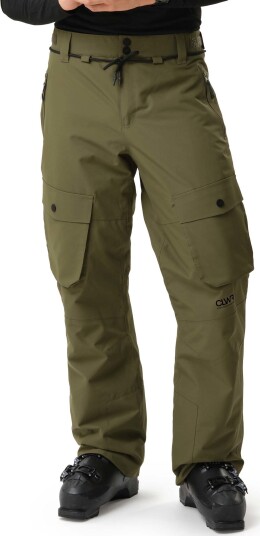 ColourWear Men's Flight Pants Dark Olive L
